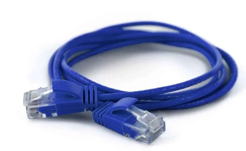 WANTEC 7242 CABO DE REDE AZUL 0,5 M CAT6A U/UTP (.