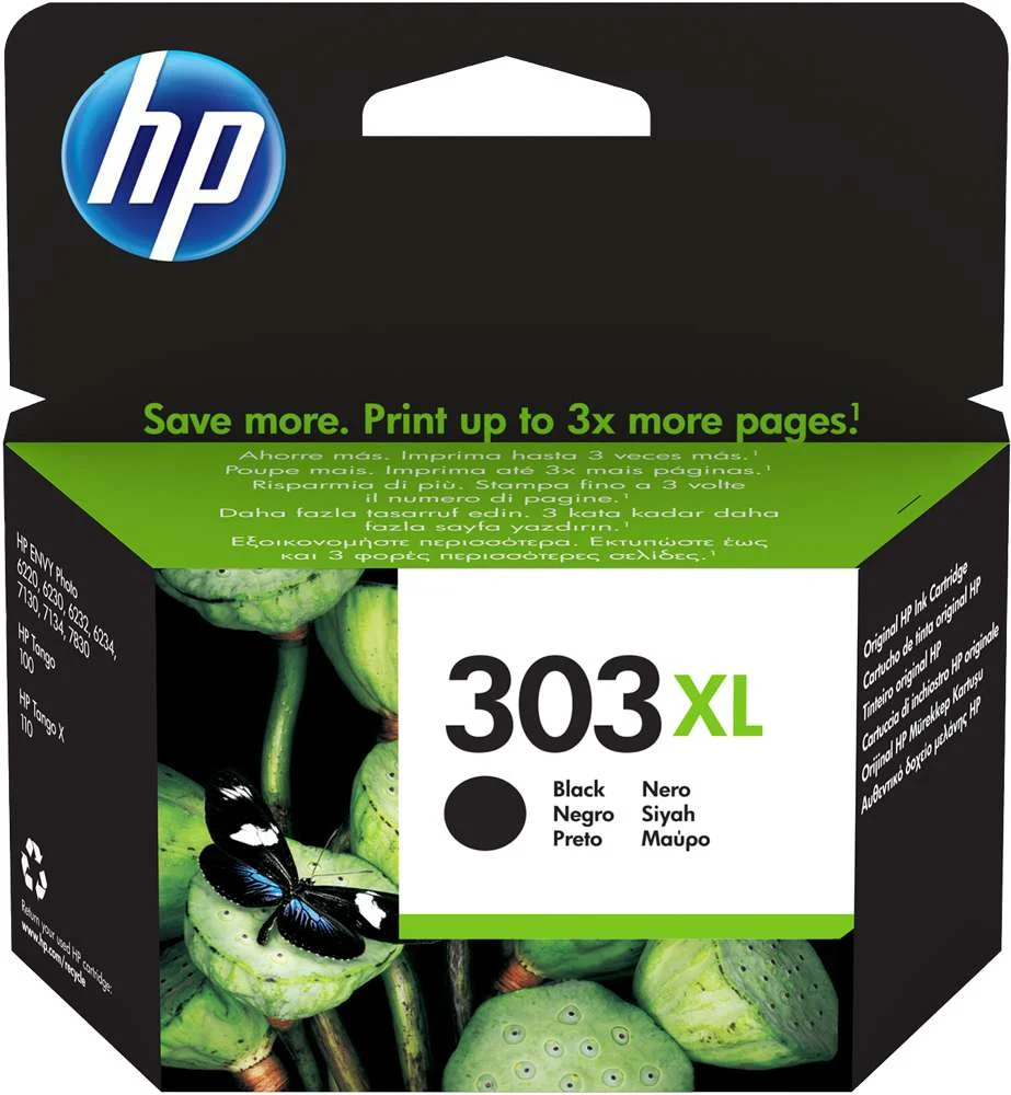 Hp Tinteiro Original 303xl de Elevado Rendimento .
