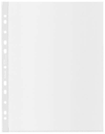 Caja 100 Fundas Polipropileno Multitaladro Reforzada Piel Naranja A4 Maxi Recycle 70 Micras Esselte 