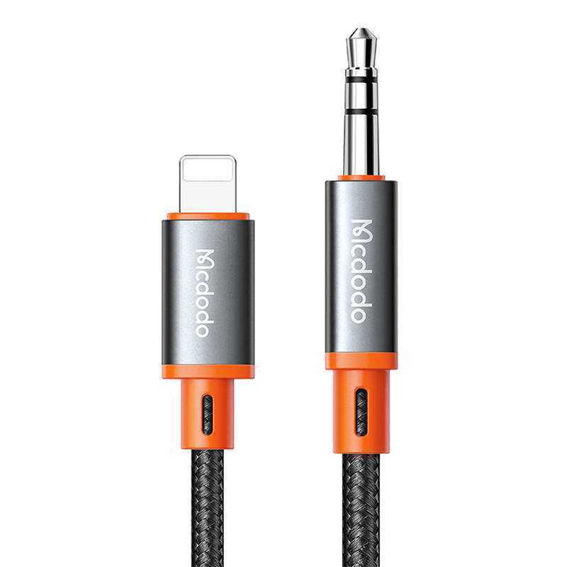Kabel Mcdodo Ca-0780 Lightning Na 3,5mm Aux Mini Jack, 1,2 M (Cerný)