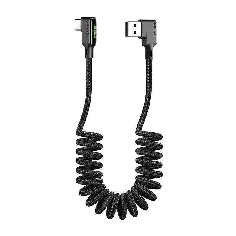 Kabel Usb Na Usb-C, Mcdodo Ca-7310, Úhlový, 1,8 M (Cerný)