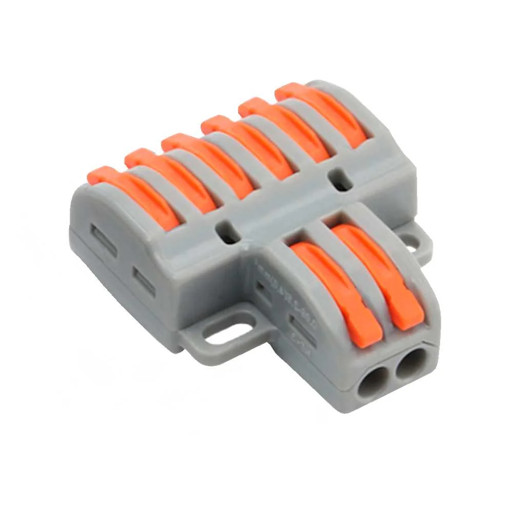 Safire -  Conector de Cable - 2 Entradas Y 6 Sali.