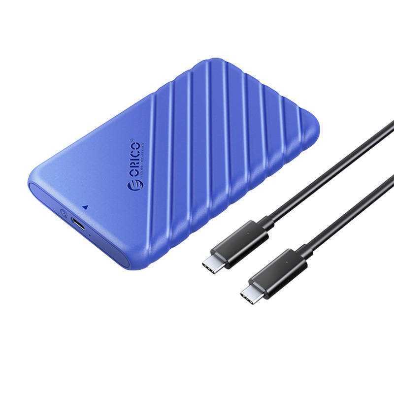 Disco Externo SSD Orico 6 Gbps. Usb-C 3.1 Azul