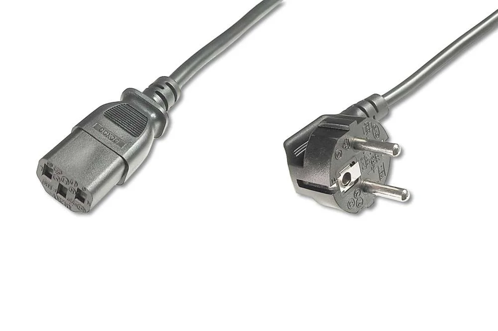 Digitus Netzanschlusskabel, 5m, Schwarz