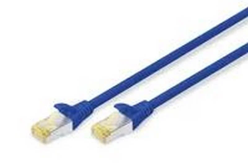 DIGITUS DK-1644-A-005/B CABO DE REDE AZUL 0,5 M C.