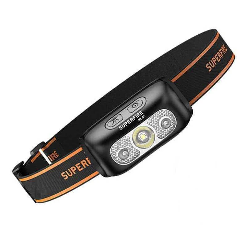 Celovka Superfire Hl05-D, 110 Lm, Usb