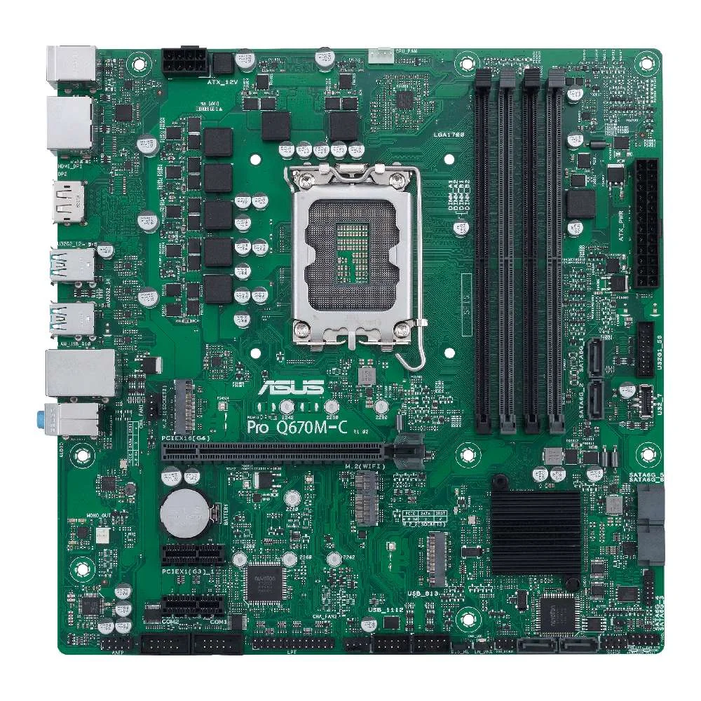 Mb Asus Pro Q670m-C-Csm               (Intel,1700,Ddr5,Matx)