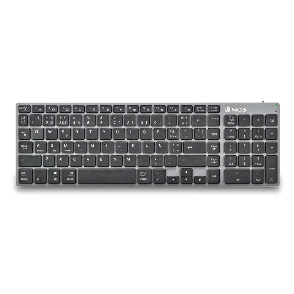 NGS FORTUNE-BT, QWERTY, PT TECLADO BLUETOOTH PORT.