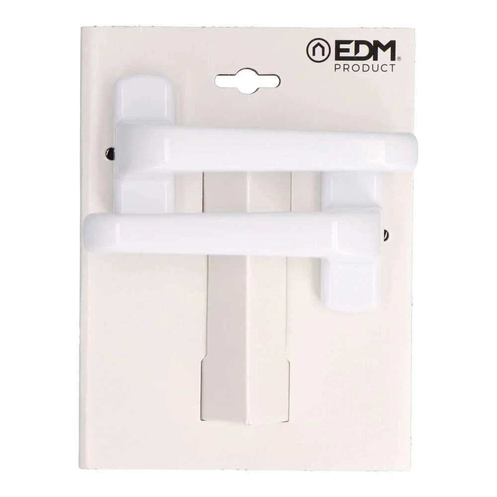 Blíster Jogo Puxador 6800 Aluminio Branco Edm