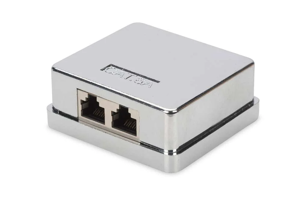 DIGITUS DN-93713 CAIXA PARA TOMADAS RJ-45 PRATEADO