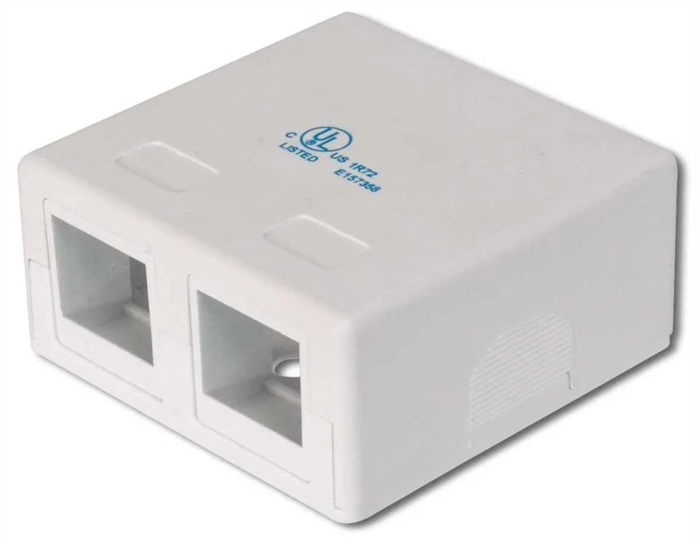 Digitus Gehäuse Für Keystone 2xkeystone, Weiß