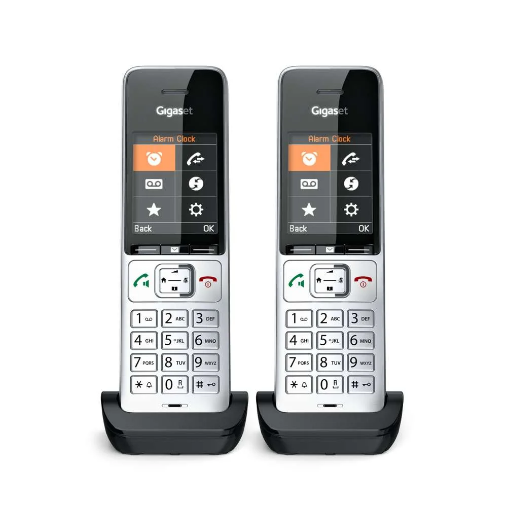 Gigaset Comfort 500 Hx Duo Silber/Schwarz