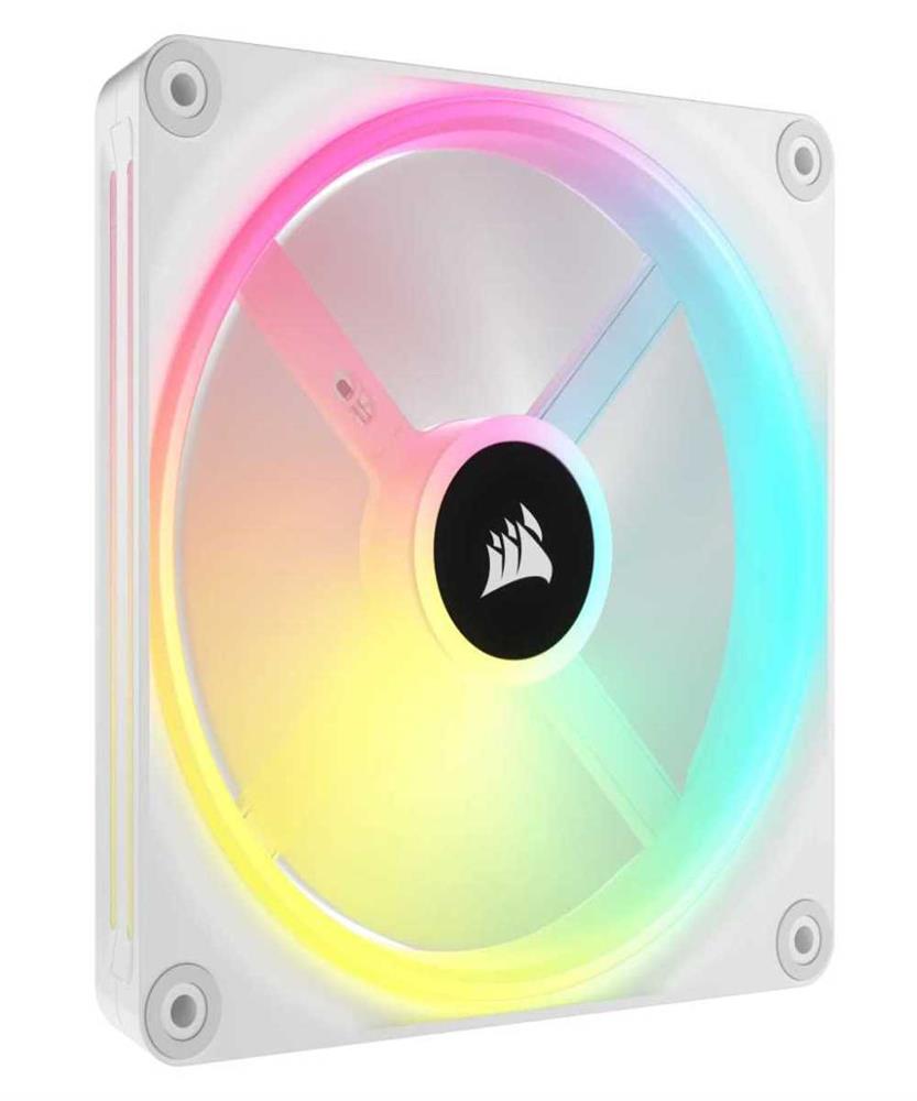 Ventoinha 140mm Icue Link Qx140 RGB 2000rpm 4 Pinos Pwm Branco Expansion Kit - Corsair