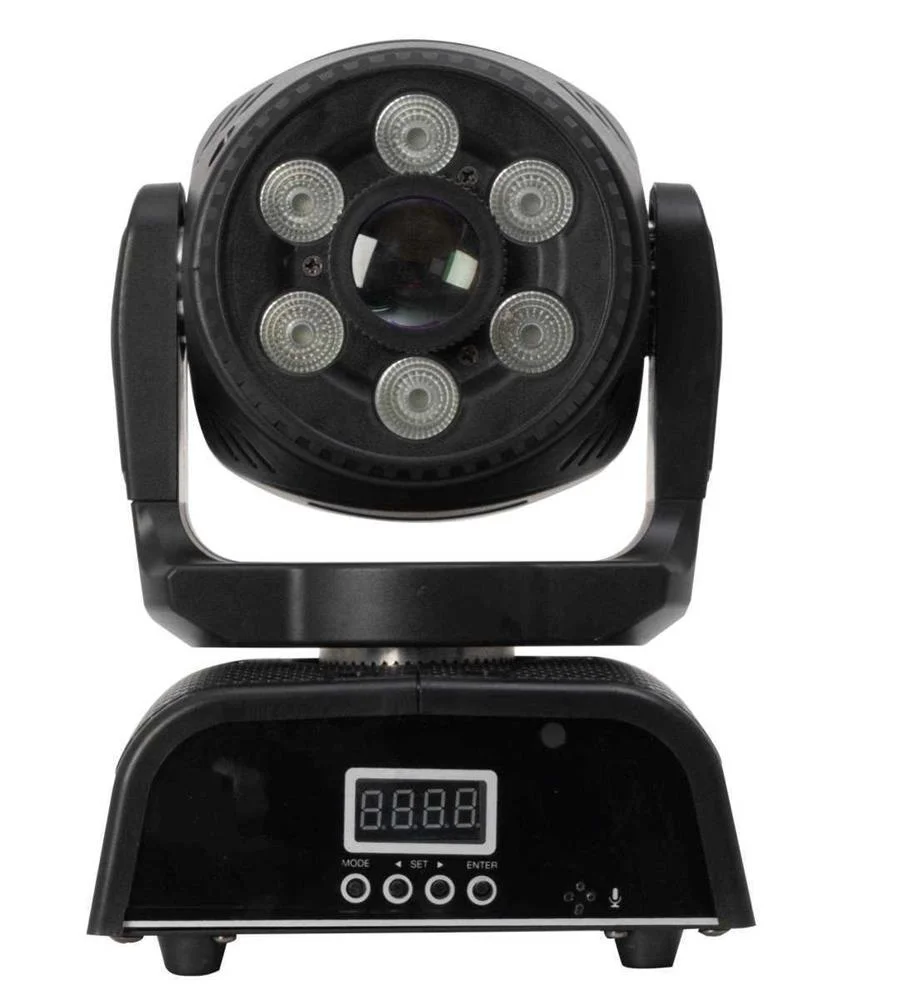 Cabeza Móvil Spot Wash LED 2 En 1