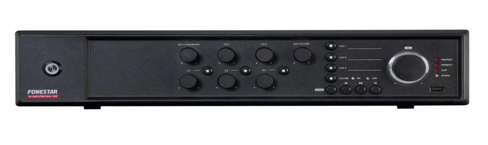 Amplificador de Megafonía Multizona