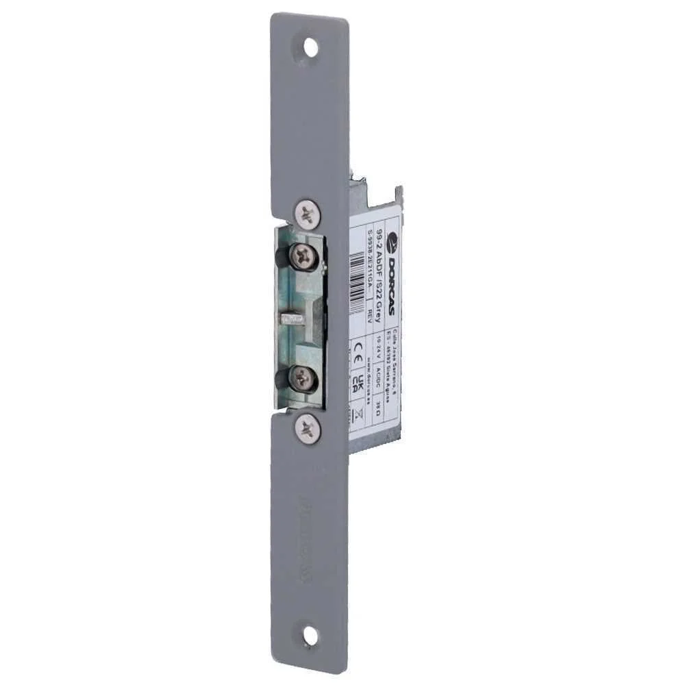 Abrepuertas Eléctrico Dorcas - para Puerta Sencilla  Pestillo Radial Regulable - Modo Apertura Fail