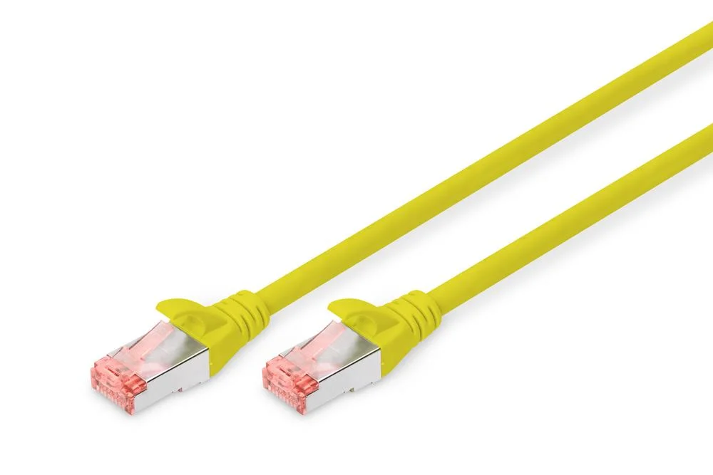 DIGITUS DK-1644-030/Y CABO DE REDE AMARELO 3 M CA.