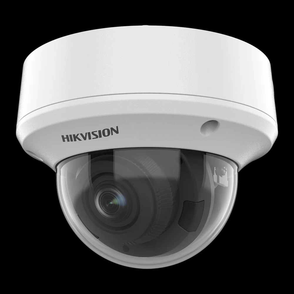 Hikvision - Cámara Domo 4en1 Gama Value - Resolución 5 Megapíxel (2560x1944) - Lente Varifocal Motor