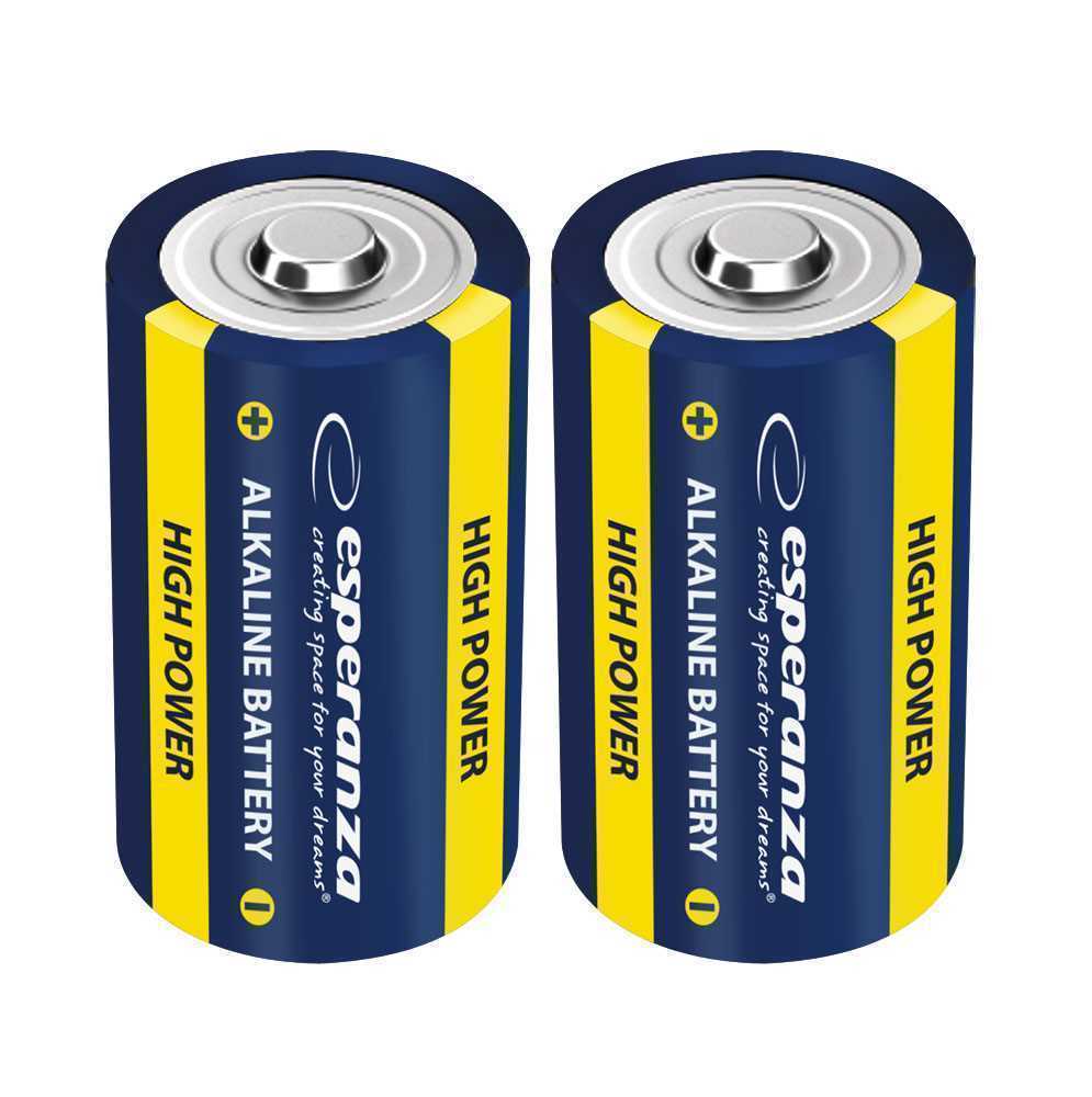 Pilhas Alcalinas LR20 2 Peças