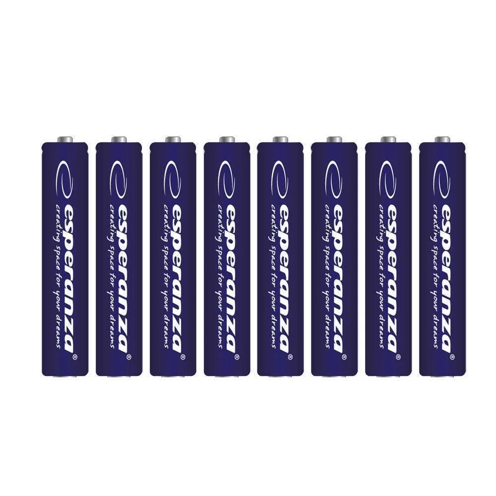 Pilhas Alcalinas Esperanza AAA 8pcs