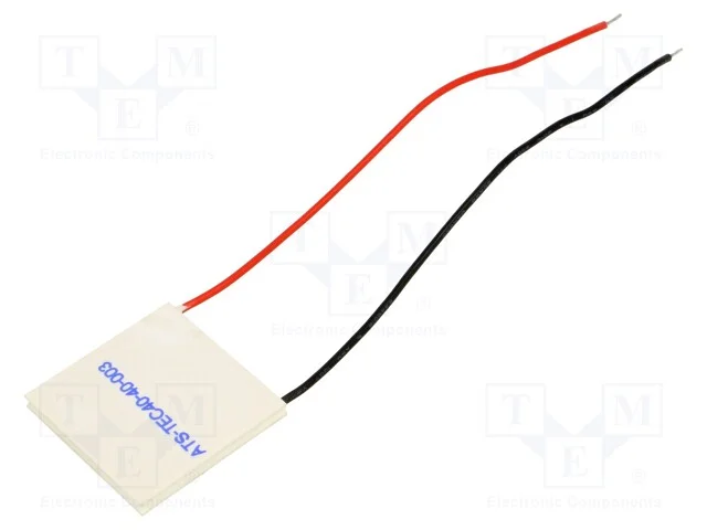 Módulo: de Peltier, 15,4V, 5A, 40x40x4mm, 46,5W, .