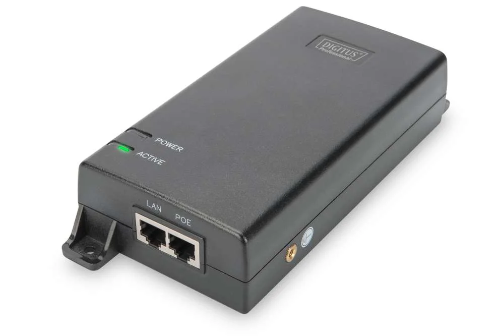 Digitus Poe Injektor Ultra 802.3at 10/100/1000 Mbps 60 Watt