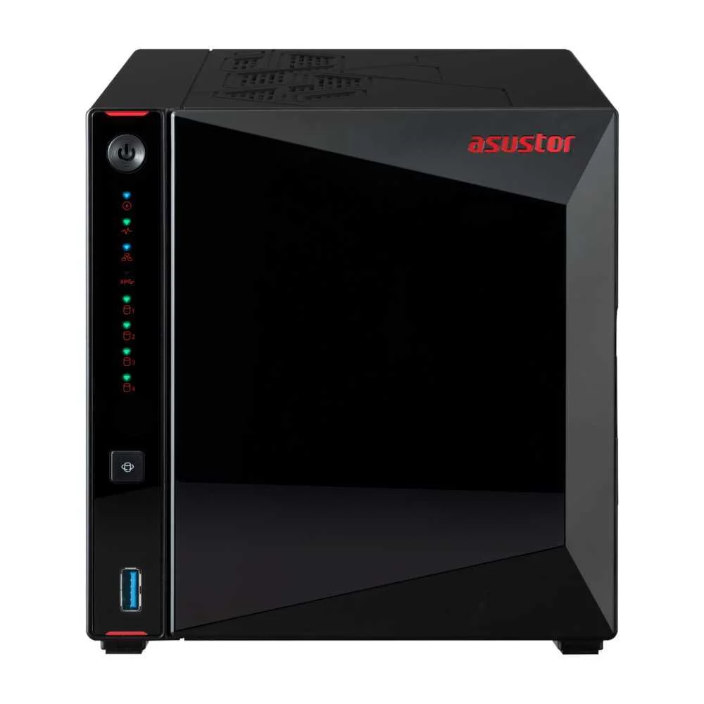 Servidor Nas As5404t Drivestor 4-Bay Preto - Asustor