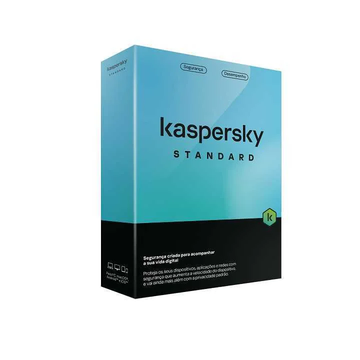 Software Antivírus Kaspersky Standard PT - 10 Dis.