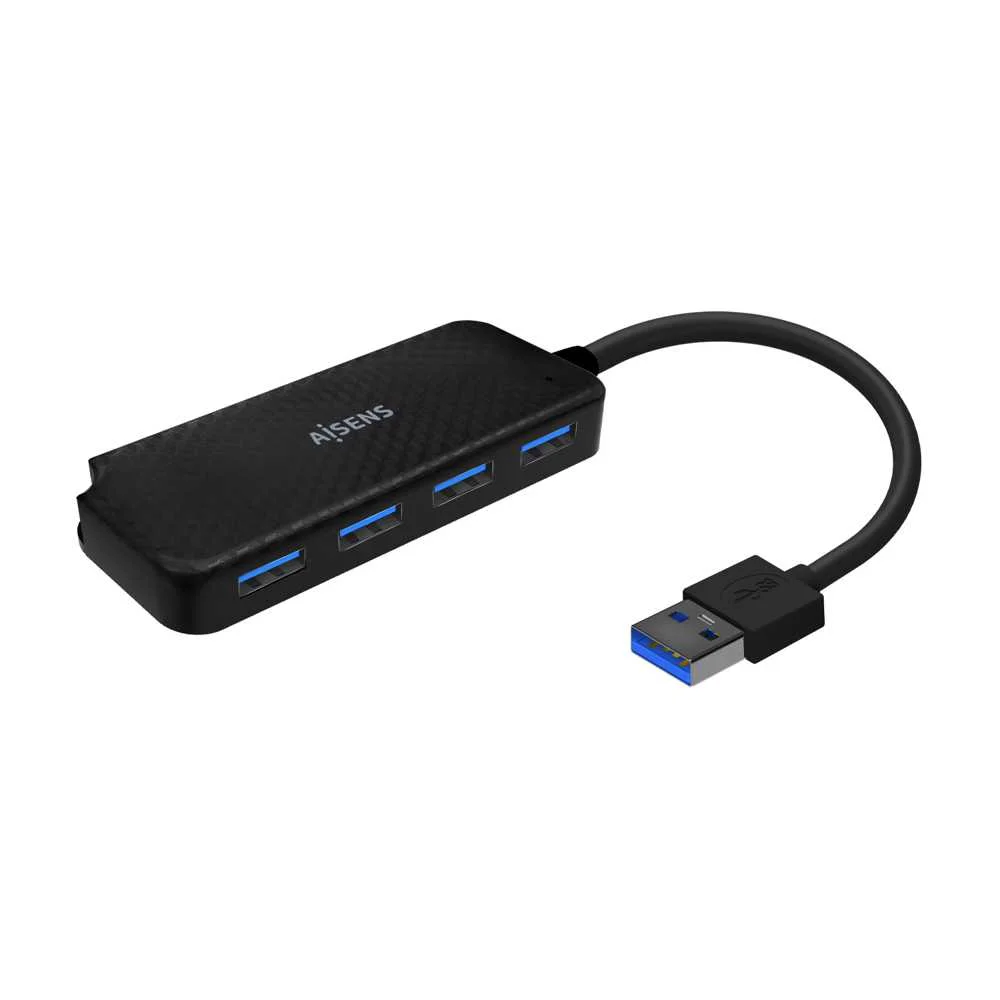 Hub Usb 3.0 4x Usb 3.0 Fêmea 15cm - Aisens