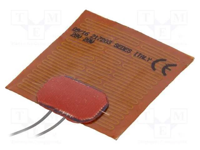 Tapete de Aquecimento, Poliamida, 50x50mm, 28v, 20w, -20÷250c