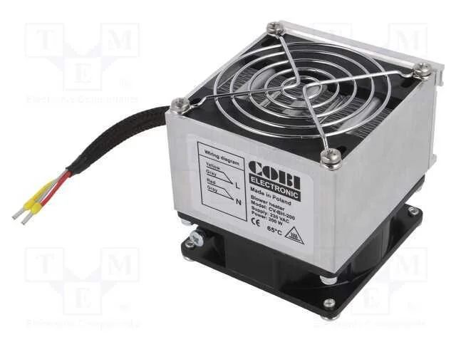 Com Ventilador, de Aquecimento, 200w, 230vac, Ip20, 80x83x90mm