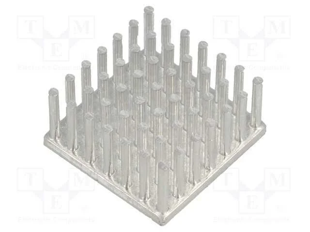 Dissipador de Cal, Led, L: 25mm, W: 25mm, H: 12,5mm, 5,3k/W