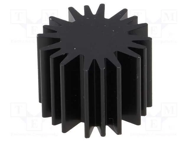 Dissipador de cal, LED, : 20mm, H: 15mm, 6,3K/W, .