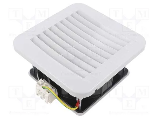 Ventilador: AC, transversal, 230VAC, 152x152x75mm.