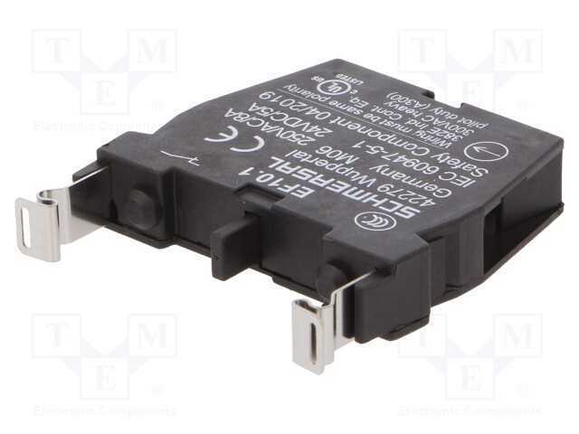 Componente de Pino, 22mm, Ef, -25÷80c, Ip20, para Placa Frontal