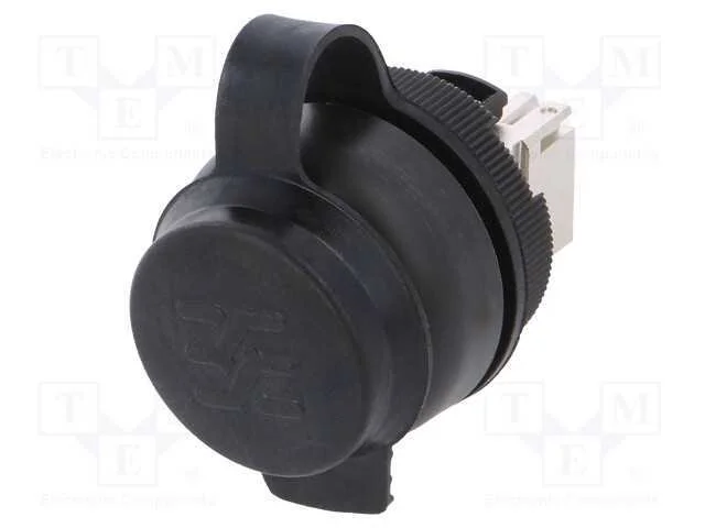 Tomada RJ45, 22mm, FrontCom, -40÷70C, 22mm, IP65,.