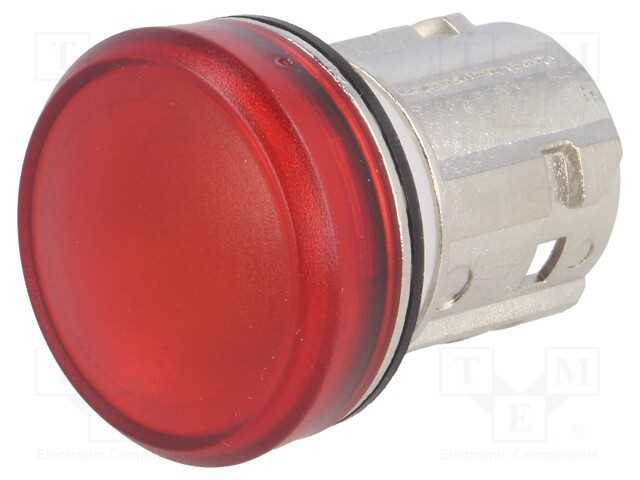 Luz de Indicação, 22mm, 3su1.5, -25÷70c, 22mm, Ip67, Vermelha