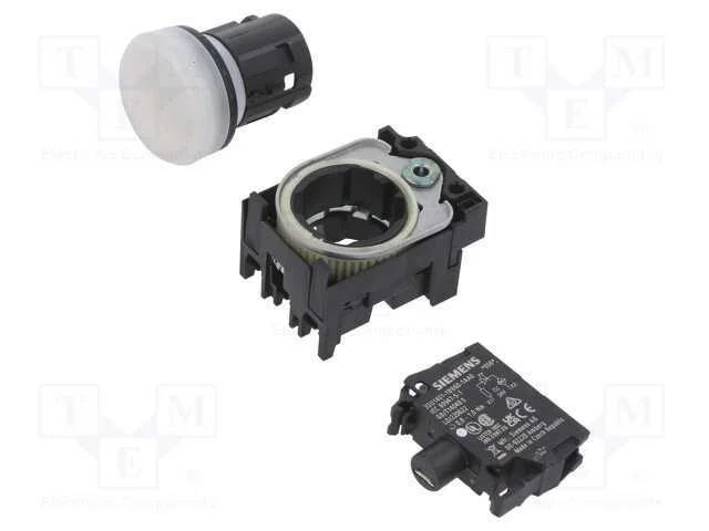 Luz de indicação, 22mm, -25÷70C, Ilum: LED, 22mm,.