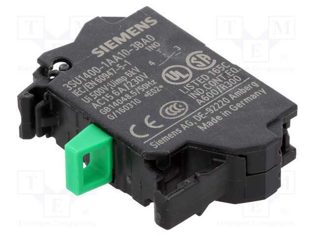 Componente de Pino, 22mm, 3su1.5, -25÷70c, para Placa Frontal