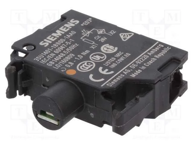 Componente de iluminação, 22mm, 3SU1.5, -25÷70C, .