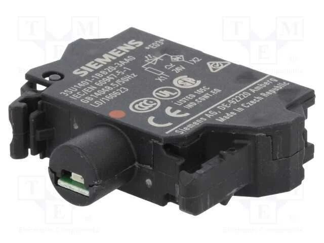 Componente de iluminação, 22mm, 3SU1.5, -25÷70C, .