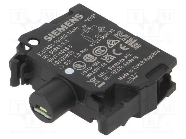 Componente de iluminação, 22mm, 3SU1.5, -25÷70C, .