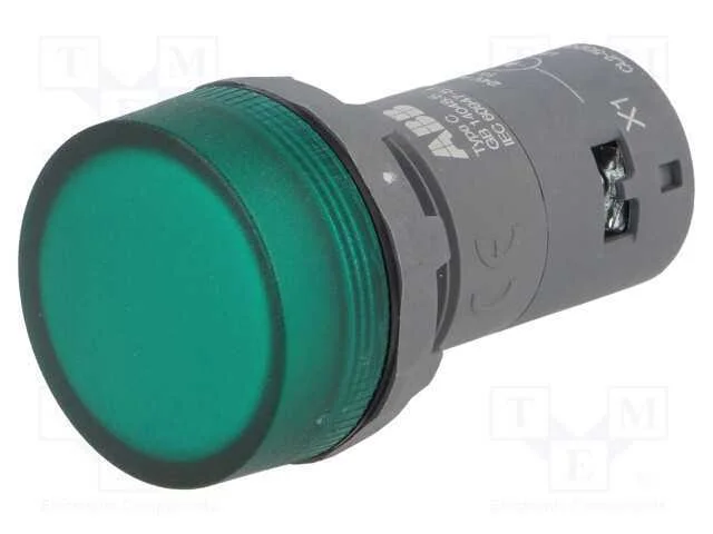 Luz de indicação, 22mm, CL2, -25÷70C, Ilum: LED, .