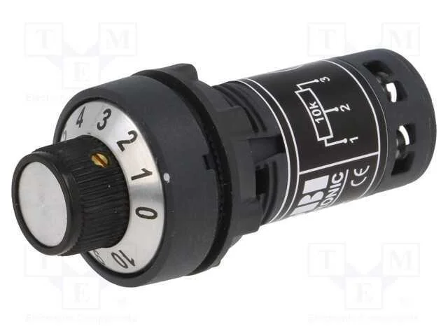 Potenciómetro, 22mm, CM22, -25÷70C, 22,5mm, IP65,.