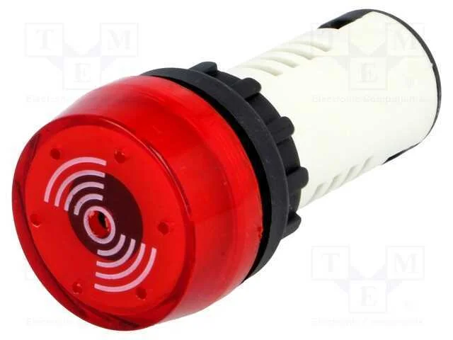 Sinalizador de luz e sônico, 22mm, CM22, -20÷60C,.