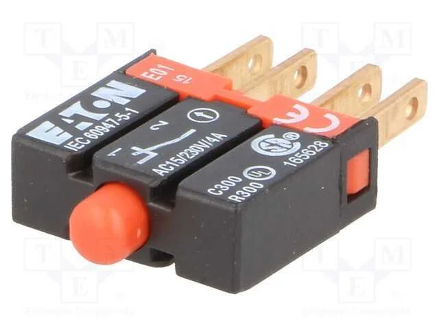 Componente de pino, 16mm, RMQ-16, -25÷70C, Contat.