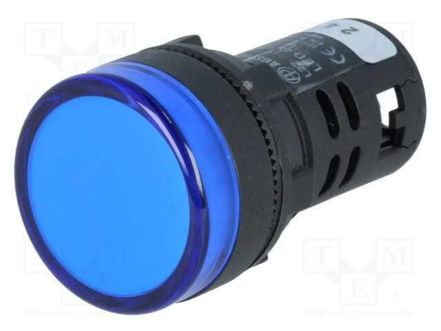 Luz de indicação, 22mm, L22, -20÷60C, Ilum: LED, .