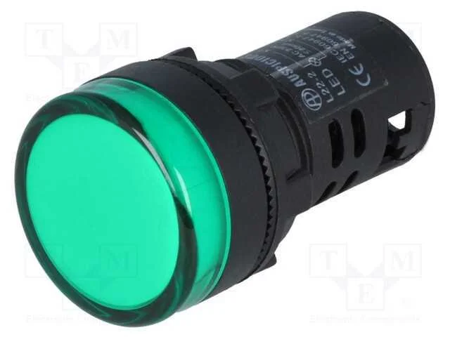 Luz de indicação, 22mm, L22, -20÷60C, Ilum: LED, .