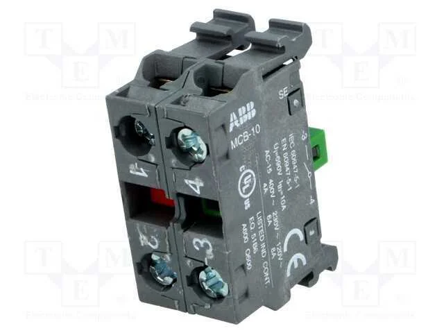 Componente de pino, 22mm, para placa frontal, Con.