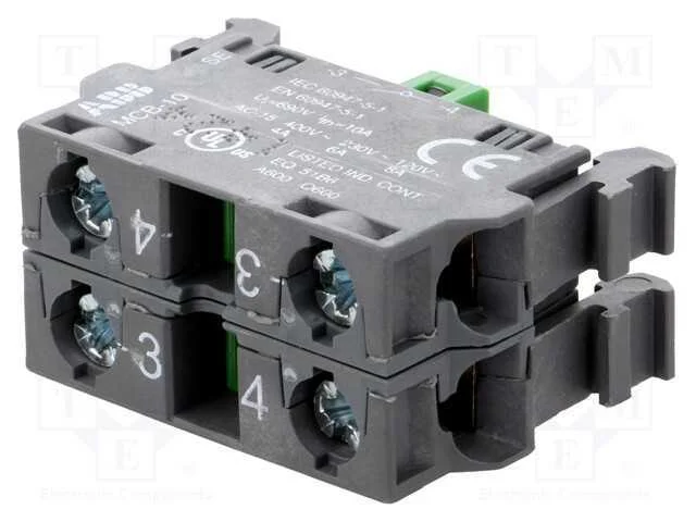 Componente de pino, 22mm, para placa frontal, Con.